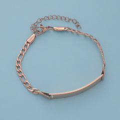 Unique Fashionable Kids' Gift  Style Stainless Steel Engravable Children's Bracelet