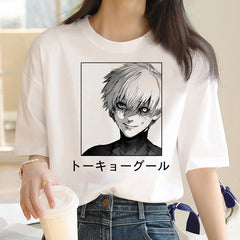 Tokyo Ghoul Kaneki Ken Eyes Clothes Men Grunge 2022 Anime T