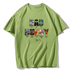 Bad Bunny Debi Tirar Mas Fotos Short sleeved Loose Women's T-shirt
