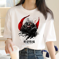 Tokyo Ghoul Kaneki Ken Eyes Clothes Men Grunge 2022 Anime T