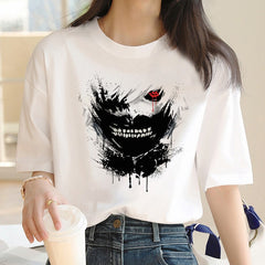 Tokyo Ghoul Kaneki Ken Eyes Clothes Men Grunge 2022 Anime T