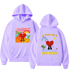 un verano sin ti bad bunny printed men's sweatshirt hoodie