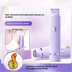Electric shaver for men and women pubic hair trimmer