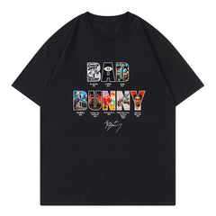 Bad Bunny Debi Tirar Mas Fotos Short sleeved Loose Women's T-shirt
