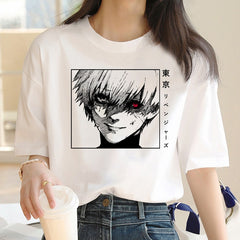 Tokyo Ghoul Kaneki Ken Eyes Clothes Men Grunge 2022 Anime T