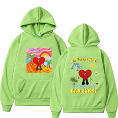 un verano sin ti bad bunny printed men's sweatshirt hoodie