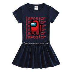 Short sleeved dress cotton baby