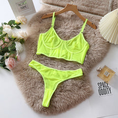 Sexy Transparent Lingerie Set