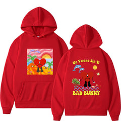 un verano sin ti bad bunny printed men's sweatshirt hoodie