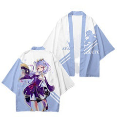 Genshin Project anime peripheral clothes Haori kimono cloak three-quarter sleeves for men