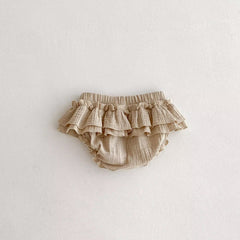 Infant and toddler ruffled pants