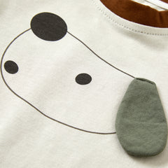 Print Outfit for Boys Toddler Lightweight Raglan Sleeve Top and Shorts Set