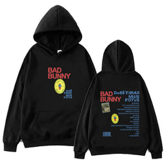Bad Bunny Debi Tirar Más Fotos Hoodie Loose Hooded Sweatshirt