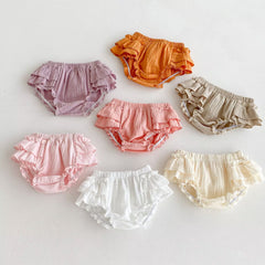 Infant and toddler ruffled pants