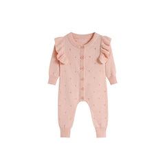 Knit Onesie Infant Clothing Outdoor Romper Newborn Baby Fall Outfit Knit Bodysuit