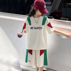 Two piece jersey set