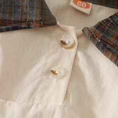 Casual Shirt Toddler Woven Shirt Cotton Breathable