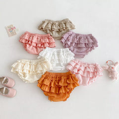 Infant and toddler ruffled pants