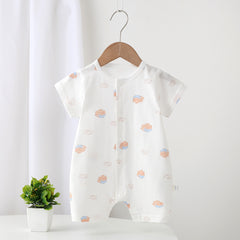 Toddler  Short Sleeve Pure Cotton Romper