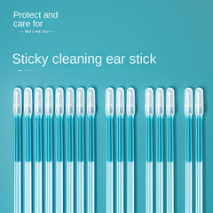 24-Piece Ear Care Sticky Ear Stick Adhesive Ear Cleaner Tool, Ear Pick, Ear Cleaning Device