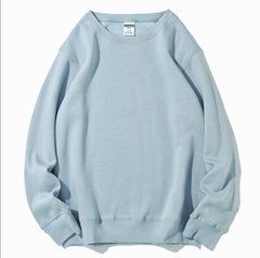 Sweatshirt Men's Round Neck Thicken Warm Outerwear Couple Style Long Sleeve