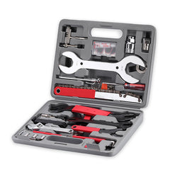 Complete 44-Piece Bicycle Repair Kit – Essential Tools for Chain, Crank, Freewheel, and Multi-Purpose Bike Key Repairs