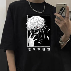 Tokyo Ghoul Kaneki Ken Eyes Clothes Men Grunge 2022 Anime T