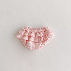 Infant and toddler ruffled pants