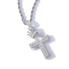 Crown Cross Pendant