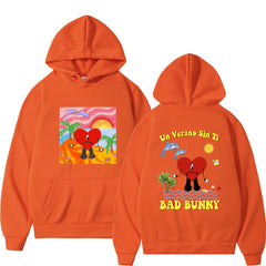 un verano sin ti bad bunny printed men's sweatshirt hoodie