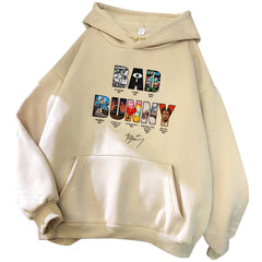Bad Bunny Debi Tirar M á s Fotos Hoodie Loose Hoodie Hoodie