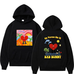 un verano sin ti bad bunny printed men's sweatshirt hoodie