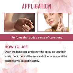 Perfume Spray Fresh Lasting Fragrance Non-Pungent Women's Date Perfume Spray
