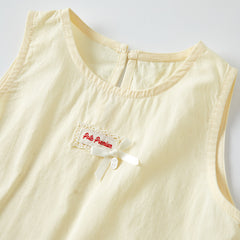 Girl's Cotton Dress  Baby Thin Loose Irregular Tulle Spliced Skirt