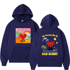un verano sin ti bad bunny printed men's sweatshirt hoodie
