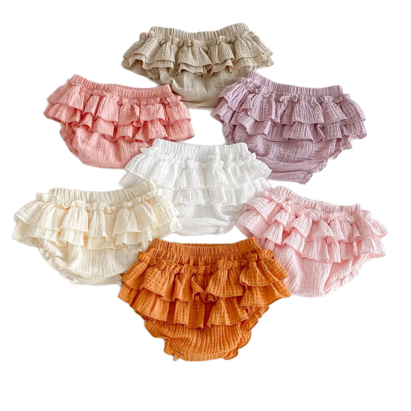 Infant and toddler ruffled pants