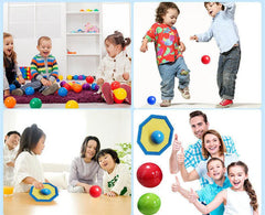 Kids Toys Stick Wall Ball Stress Relief Toys Sticky Squash Ball Globbles Decompression Toy Sticky Target Ball Catch Throw Ball